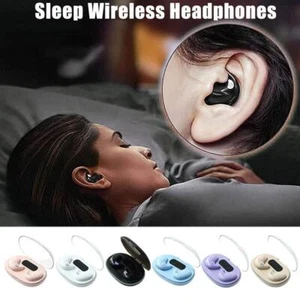 Invisible Sleep Wireless Earphone IPX5 Waterproof, μτ Control 5.3 9CW1 Q1X9 M6W9 - Zdjęcie 1 z 12