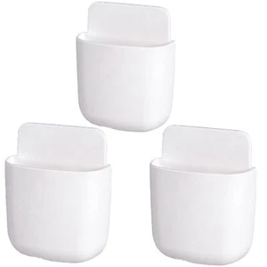 3pz Supporto Telecomando da Parete Adesivo Media Storage Case per Casa Ufficio - Foto 1 di 7