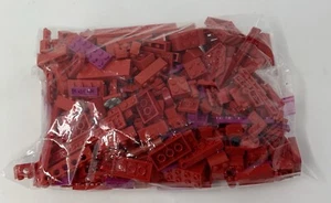 1 Pound LEGO Assorted Bricks And Blocks In RED - Picture 1 of 1