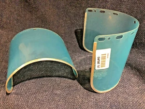 2 X MCR Safety Faceshield 181640A 8"x16" .040, Clear PETG Faceshield Alum Bound - Picture 1 of 3