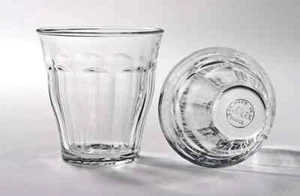 Duralex Tempered Clear Tumbler Glass Picardie Made In France - Picture 1 of 19