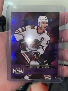 2020-21 UD UPPER DECK SKYBOX FLEER METAL UNIVERSE PMG PURPLE JONATHAN TOEWS /199 - Picture 1 of 3