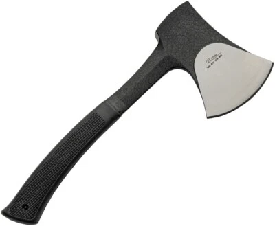 Rite Edge Sport Hatchet 4.75" Stainless Steel Axe Head 3.5" Edge Rubber Handle - Image 1 of 3