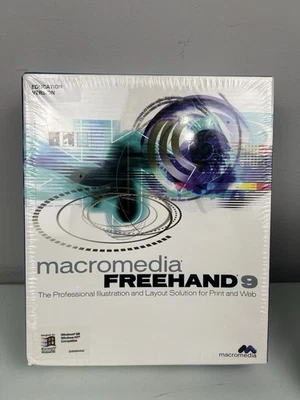 Macromedia Freehand 9 Education Edition New - Image 1 of 3