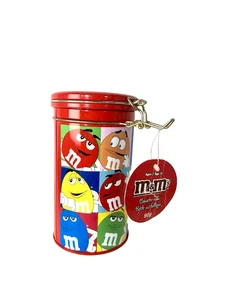 M & M’s Colourful Character Metal Canister Tin - 90 gm - Picture 1 of 9