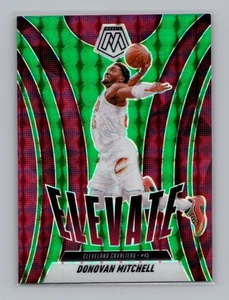 Mosaico NBA #5 2024-25 Donovan Mitchell Elevate verde mosaico Cleveland Cavaliers - Imagen 1 de 2
