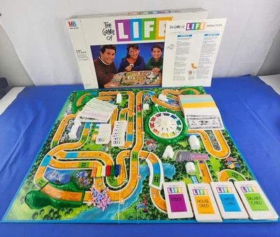Vintage 1991 Game of Life by Milton Bradley Complete - Image 1 of 4