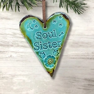 Freundschaftsornament - Seelenschwester, Handgefertigter Bester--Orna9252 - Bild 1 von 21