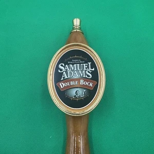 Samuel Adams Doble Caballete Borrador Pub Cerveza Grifo Manija Perilla Mancave - Imagen 1 de 7