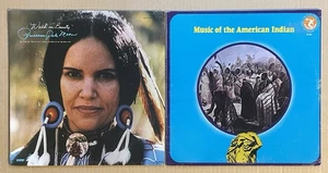 Sealed Music Of The American Indian & Princess Pale Moon Walk In Beauty Records - Picture 1 of 5