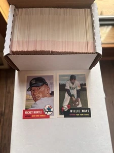 (1991) 1953 Topps Archives Complete Set – 331 Cards Mantle. Mays, Aaron, Loes - Picture 1 of 5