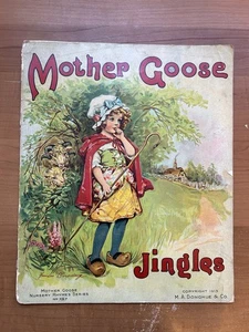 Vintage “Mother Goose - Jingles” Mother Goose Nursery Rhymes Series No. 737 - Picture 1 of 23