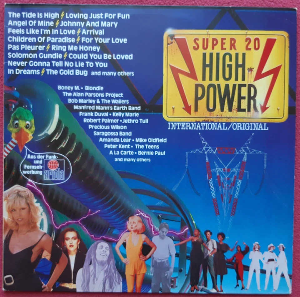 Super 20 High Power LP Vinyl 1980 Blondie / Bob Marley / Mike Oldfield uvm - Bild 1 von 2