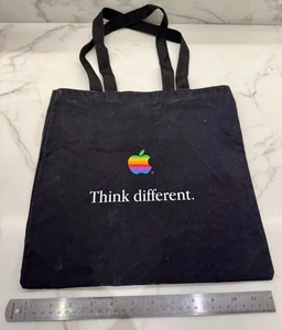 Apple Think Different Rainbow Logo Promotional Cloth Bag - Picture 1 of 2