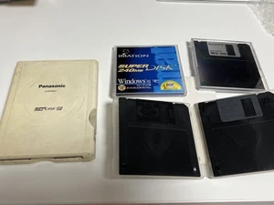 Panasonic LK-RF240U Połączenie USB 240 MB Super dysk TESTOWANY Śledzenie Japonia - Zdjęcie 1 z 2