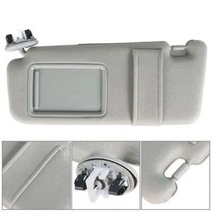 For Toyota Camry Driver Side with Sunroof and Light 2007-2011 1PC Gray Sun Visor - Picture 1 of 8
