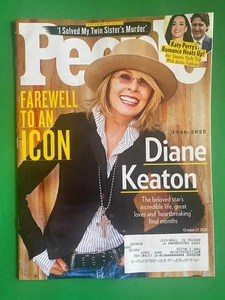 DIANE KEATON 1946-2025 - PEOPLE MAGAZINE-OCTOBER 2025 - BRAND NEW-COMPLETE ISSUE - Picture 1 of 1
