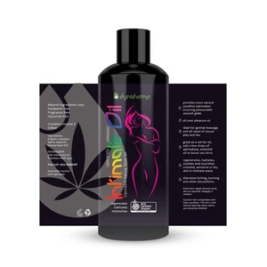 Hemp Oil Intimate Personal Sex Lubricant Erotic Body Massage Organic Edible Lube - Foto 1 di 1