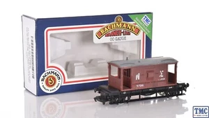 33-351 Bachmann OO 16' 20T Brake Van NE Brown (NE Transfers Faded on One Side) - Picture 1 of 1