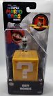 Jakks Pacific Super Mario Bros  Dry BONES 1.25 in Mini Figure + Question Block