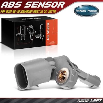 Nuevo sensor de velocidad de rueda ABS para Volkswagen Beetle Q3 Jetta Passat tracción trasera izquierda Foto 1 de 4