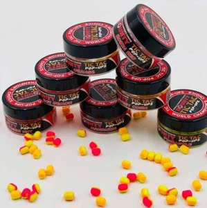 BOUNTY Pop Up TIC-TAC Series 6*8mm Carp Fishing Mini Pop Up Beads Floating PopUp - Picture 1 of 15