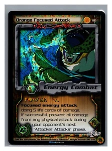 1x DBZ CCG ORANGE FOCUS ATTACK 110 HOLO FOIL CELL GAMES DRAGON BALL Z LIMITED - Bild 1 von 1