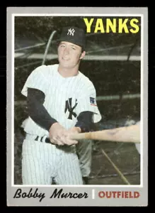 1970 Topps #333 Bobby Murcer - POOR - Picture 1 of 2