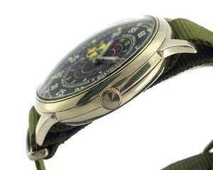 Large Wristwatches Men's Mechanical Big Watch Russian Regulator Radiation USSR - Picture 1 of 6