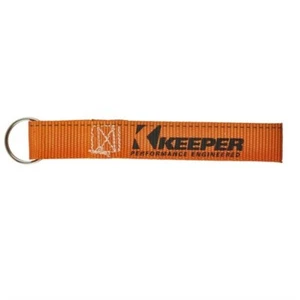 Llavero de pulsera naranja KEEPER 05290 de 7 1/2 pulgadas con bucle de 4 pulgadas - Imagen 1 de 1