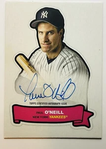 2024 Topps Archives - 1968 Topps Action All-Stars Autographs Paul O’Neil Yankees - Picture 1 of 2