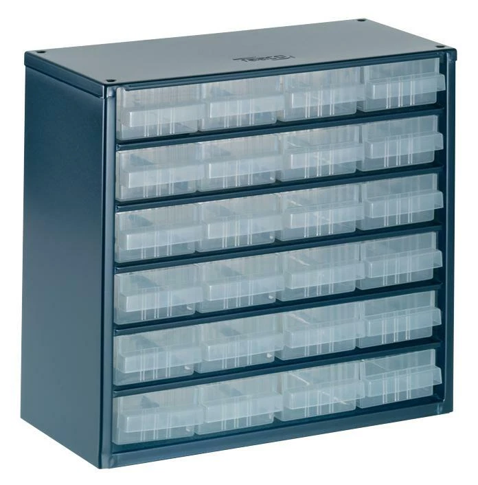 STEEL CABINET SMALL 24 DRAWERS - 624-01 CABINET - Image 1 of 1
