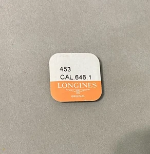 Original Longines Uhrwerk Teil 453 Cal. 646.1 (Factory Sealed) - Bild 1 von 2