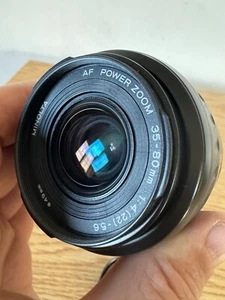 MINOLTA AF 35-80mm f4-5.6 Power Zoom Lens - Sony Alpha Mount /Minolta A-Mount - Picture 1 of 7
