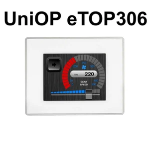 UniOP eTOP306 HMI 5.7" Touchscreen Operator Interface ETOP306U101 | Italy | NEW - Picture 1 of 8