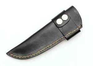 HANDGEMACHTES REINES Leder handgefertigt GÜRTELSCHEIDE Holster für FESTE KLINGE MESSER - Bild 1 von 8