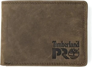 Timberland PRO Portafoglio Uomo Pelle RFID con Tasca Rimovibile Porta Carte - Foto 1 di 16