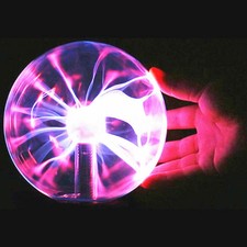Crystal Plasma Ball Magic New Desktop USB Globe Light Lightning Sphere Lamp