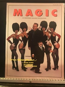 Kevin James Crazy Horse Magic Magicians' Magazine Sept 1993 Contents Page Photo - Picture 1 of 3