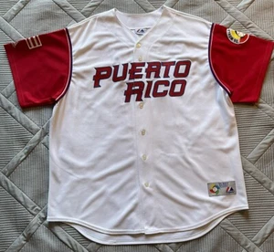 Authentic Carlos Beltran Puerto Rico 2006 World Baseball Classic Jersey RARE!! - Picture 1 of 10
