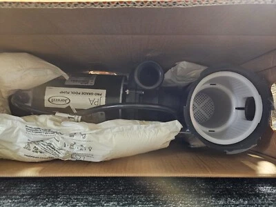 Jacuzzi 348178 JPA Pro Grade Pool Pump, 3' STD 1 HP 2SPD, Black - Image 1 of 4