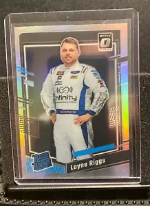 Layne Riggs 2024 Donruss Optic - Rated Rookies - Holo Silver - Card # 97 - Foto 1 di 2