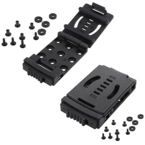 2PCS Kydex Waist Clip Tool K sheath scabbard Kit Attach Back Clamp Belt Outdoor - Picture 1 of 10