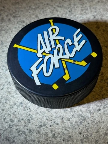 Air Force Falcons Vintage Hockey Puck Air Force Hockey WOW Air Force Falcons WOW Cover