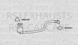 ECRN1121TA Catalytic Converter (R103) CATALYST (LH) - Picture 1 of 1