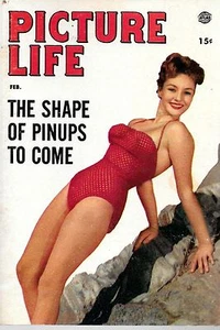 Pocket Magazine--Pictire Life Feb. 56 cover Kim Wadsworth-----200 - Imagen 1 de 1