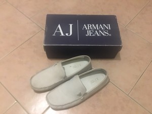 Uomo Giorgio Armani Mocassini in pelle con morsetto Nero | Mocassini •  HeveaCafe