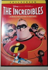 PIXAR FILM The Incredibles Collector's Edition Full Screen 2 Disc Set DVD Movie - Imagen 1 de 1