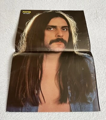 STATUS QUO 1976 JOHN COGHLAN Swedish Poster Music Magazine 1970s Vintage Rare - Image 1 of 4