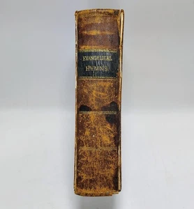 Mid 1800's Antique Religious Book “The Evangelical Hymn Book” Cleveland - Picture 1 of 15
